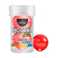 Лубрикант "HOT BALL"на масляной основе в виде двух шариков с охлаждающе-разогревающим эффектом, 6 г.