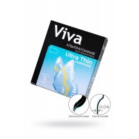  Презервативы "VIVA" (3 шт) ультратонкие