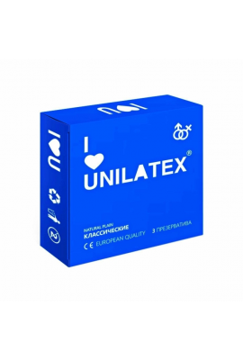 Презервативы Unilatex Natural Plain, 3 шт