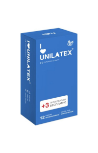 Презервативы "Unilatex Natural", классические, 12 шт.