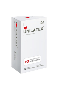 Презервативы "Unilatex Ultra Thin", ультратонкие, 12 шт.